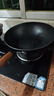 炊大皇炒锅铁锅健康0无涂层蜂窝纹32cm家用炒菜锅玄铁XT32CGH 实拍图