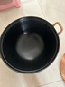 王源吉铁锅炒锅铸铁锅双耳苏锅王老式家用圆底无涂层龟纹大肚炒锅36cm 实拍图