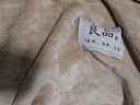 艾薇 A类牛奶绒枕套高克重毛绒枕头套枕芯套一对 米驼 48*74cm 实拍图