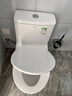 箭牌（ARROW）卫浴大冲力喷射虹吸式防臭节水马桶家用缓降盖板连体抽水坐便器 镇店款/豪华加厚/旋涡冲水/ 1185U，20天发 305/300mm 实拍图