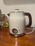 美的（Midea）艺术家电热水壶  烧水壶自动断电保温一体  1.6L大容量电热水壶 316L不锈钢恒温壶 精准控温 63-Q 实拍图