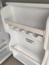 奥克斯（AUX）家用双门迷你小型冰箱 冷藏冷冻保鲜小冰箱 宿舍租房节能电冰箱 【国家补贴】BCD-30K118 基础款 银色 实拍图