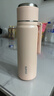苏泊尔（SUPOR）保温杯316L不锈钢保温水杯子便携男女士学生大容量 轻盈粉【304内胆+茶滤】520ml 实拍图