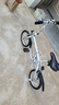 大行（DAHON） 412折叠自行车14英寸单速超轻迷你铝合金学生成人单车BYA412 银色 实拍图
