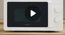 海尔（Haier）快捷微波炉 360°转盘加热 旋转操作易洁内胆 家用小型 老人适用操作HW-M20T1W 实拍图