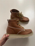 CAT卡特马丁靴工装靴男鞋经典款BRAVADO轻户外复古时尚牛皮机车靴 浅棕P724049 43 实拍图