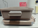 美的（Midea）电火锅钛陶0氟多功能锅不锈钢蒸锅鸳鸯火锅专用锅超薄速沸多功能一体电锅煎烤料理锅DLS332266S 实拍图