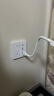 正泰（CHNT）开关插座 五孔插座带USB+Type-C 30w快充 6C奶油白 实拍图