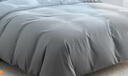 京东京造悦柔四件套 120g加厚耐用磨毛A类床单被套床上四件套 1.8米科技灰 实拍图