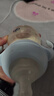 好孩子（gb）PPSU婴儿奶瓶宽口径奶瓶带手柄吸管小饿魔系列300ml蓝色 6个月+ 实拍图