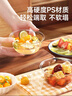 美丽雅一次性碗食品级400ml*40只 耐高温航空水晶碗野餐塑料方便汤碗 实拍图