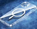 绿联 适用苹果14手机壳iPhone14磁吸壳 MagSafe无线充电 防摔抗指纹防磨防震 全包超薄保护套 透明  实拍图