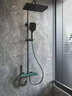 潮之金枪灰卫浴淋浴花洒套装家用浴室洗澡沐浴器卫生间淋雨增压喷 枪灰水立方钢琴按键-通用款【冷热】LED数显 实拍图