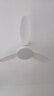 美的（Midea）风扇灯餐厅吊扇灯led卧室48寸开叶扇三叶扇熟睡风包安装 实拍图
