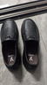 意尔康男鞋秋季羊皮舒适一脚蹬皮鞋男软面套脚商务休闲鞋 59171W黑色 41 实拍图
