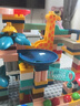 费乐（FEELO）兼容乐高大颗粒拼装积木玩具儿童男女孩生日礼物弹簧滑道1670D-1 实拍图