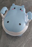 小哈伦儿童马桶婴儿坐便器婴幼儿尿盆小孩宝宝小便器3D软垫坐垫天蓝 实拍图