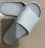 JOYTOUR旅行便携拖鞋可家用待客酒店防滑拖鞋洗澡居家拖鞋灰色44-45 实拍图