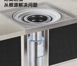 潜水艇（Submarine）FCQ-1不锈钢防臭地漏内芯深水封U型 加厚不锈钢地漏内芯（长款） 实拍图