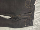 立蒙（LIMENG）牛仔裤男直筒宽松弹力大码四季款休闲长裤子水洗潮牛仔  黑色 32  实拍图