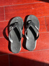 李宁（LI-NING）人字拖鞋男游泳防滑夏季外穿潮软底夹脚洗澡防臭防水款9563黑39码 实拍图