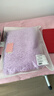 孚日家纺×JDear京东联名 毛巾纯棉A类 加大加厚柔软新疆长绒棉 浅紫 实拍图