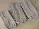途尊 老年人松口袜女孕妇宽松不勒脚大码春秋薄款网眼妈妈中筒袜子 灰色5双 5双 37~40码 实拍图