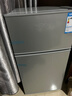 新飞冰箱小型租房用 一级能效冷 藏冷冻两用1-2人家用小冰箱 出租房双门电冰箱办公室两门 25年升级款 66A122 一级能效【带净味盒】银 实拍图