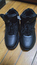 乐途（LOTTO）男高帮加绒加厚保暖棉鞋子2025冬季新款皮面防水防滑厚 黑色 (长绒毛/建议拍大一码) 42 实拍图