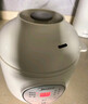 美的（Midea）电炖锅1-2人电炖盅隔水炖锅家用燕窝炖盅陶瓷炖汤盅电炖锅婴儿辅食小炖锅煲汤电炖锅电砂锅煲汤锅 1L 【1L=3碗 升级带蒸笼】DZE1068 实拍图