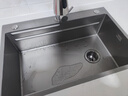 卡贝（cobbe）厨房水槽大单槽小米粒多功能洗碗洗菜一体盆 加厚304不锈钢洗菜池 实拍图