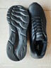 特步运动鞋男鞋跑鞋冬季皮面防水轻便减震健身休闲慢跑步鞋子男黑色 实拍图