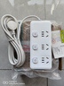 【京东物流】家用多功能插座米用家用面板usb多孔位排插线板学生插排插板带线分控 3开关【3插位  2.8米】 实拍图