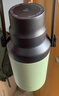 小米大肚保温杯 户外保温水壶 双饮保冷杯  316L便携水杯 橄榄绿 1L 实拍图