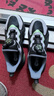 安踏儿童运动鞋男女童跑步鞋秋冬季网革旋钮扣犟弹科技学生赤焰跑鞋 【男革面】黑/白/绿5523N-1 36 脚长约23cm 实拍图