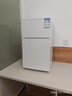 新飞（Frestec）小冰箱 冰箱小型双开门 迷你双门家用宿舍租房冷藏冷冻电冰箱节能省电 48L白【一级能效+租房神器】 实拍图