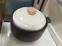 苏泊尔(SUPOR)砂锅陶瓷煲炖锅家用陶瓷锅高温不易开裂燃气明火专用4.5L 实拍图