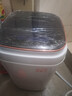 志高【热销Top1】脱水机单甩干脱水机干桶甩干机小型迷你家用甩干桶出租房宿舍大容量脱水桶烘干 10KG黑盖【不锈钢桶加厚款加蓝光】质保三年 波轮 实拍图