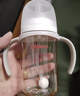 贝亲（Pigeon）PPSU双把手防胀气奶瓶240ml 丛林小兔 M号奶嘴 3月+ AA218 实拍图
