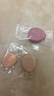 YAHLIGS干湿两用粉底液蜜粉粉饼超软海绵不吃粉粉扑化妆双面气垫粉扑 拇指mini粉扑 1件 颜色随机 3支OPP装+1个收纳盒（性价比） 实拍图