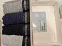 浪莎男士内裤男纯棉10A抗菌平角裤透气中腰男式四角裤男生裤头4条装 实拍图