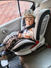 法雷曼儿童安全座椅汽车用0-12岁360度旋转婴儿宝宝车载坐躺i-Size认证 魔力灰pro【钢骨架+支撑腿】 实拍图