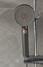 四季沐歌（MICOE）增压淋浴花洒喷头加压卫浴淋浴枪灰莲蓬头过滤手持花洒M-HS18Q 实拍图