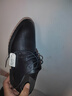 卡帝乐鳄鱼（CARTELO）软牛皮男士皮鞋商务正装鞋男内增高男鞋加绒皮鞋男9585 黑色 42 实拍图
