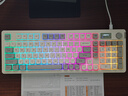 狼途（LANGTU）L98奶油骑士98键 有线静音键盘 Gasket结构 RGB灯效 人体工学 实拍图