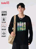 班尼路（Baleno）纯棉短袖男夏季休闲潮牌宽松油画风重磅t恤青少年个性百搭上衣 实拍图