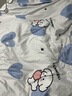 雅鹿纯棉磨毛印花被套单件100全棉ins风宿舍单双人150x200x230被芯罩 呆萌狗【磨毛适合裸睡】 单被套 180cm*200cm 实拍图