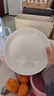 家用菜盘简约北欧风陶瓷纯色盘子轻奢高级感餐具釉下彩沙拉牛排盘 8英寸琉璃盘【2个装】 实拍图