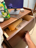 京东京造家居悦枫实木床头柜 天然橡胶木双层储物 收纳卧室储物柜胡桃色 实拍图