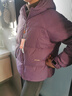 雅鹿2025新款洋气儿童羽绒服男童女童宝宝中大童小童冬季加厚外套冬装 浅紫色 泡芙保暖 170 尺码偏大，正码正拍 实拍图